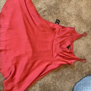 Spaghetti strapped pink dress. Tags attached.